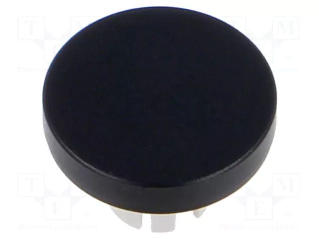 Actuator lens; 22mm; 61; black; aluminium; Face dim: Ø19.7mm EAO 61-9841.0