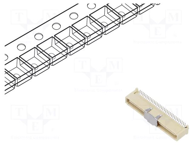 PIN: 64; 1mm MOLEX MX-71436-2464