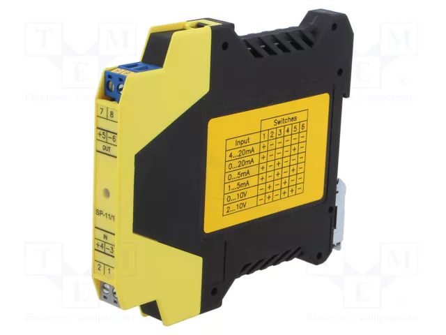 Converter: analog signals; for DIN rail mounting; 9÷36VDC; IP20 APLISENS SP-11/1