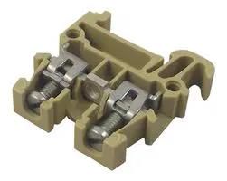 TERMINAL BLOCK, DIN RAIL, 2POS, 14AWG AKZ 1.5