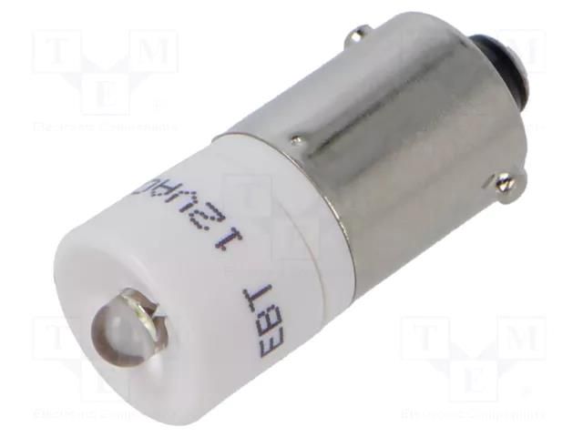 LED lamp; white; BA9S,T10; 12VDC; 12VAC; plastic; -20÷60°C CML INNOVATIVE TECHNOLOGIES 1860025W3