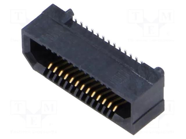 Connector: PCB to PCB; socket; female; PIN: 26; ERF8; vertical; 1.4A SAMTEC ERF801305.0LDVTR