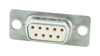 CONNECTOR, D SUB, RECEPTACLE, 9WAY SDS9Z