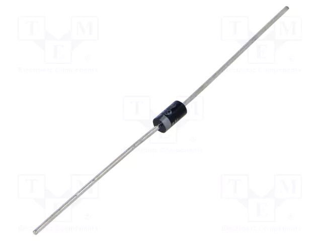 Diode: rectifying; THT; 200V; 1A; Ammo Pack; Ifsm: 27A; DO204AC,DO41 DIOTEC SEMICONDUCTOR 1N4003GP-DIO