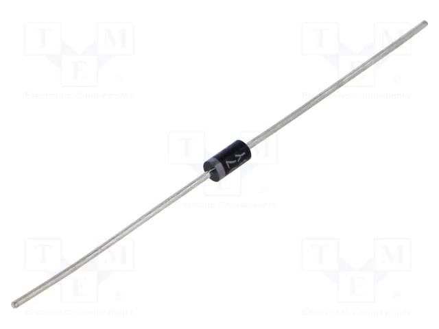 Diode: rectifying; THT; 1kV; 1A; reel,tape; Ifsm: 30A; DO41; 75ns TAIWAN SEMICONDUCTOR UF4007-TSC