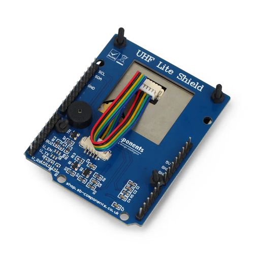 Ardi UHF Shield - UHF RFID reader module with read and write functionality - for Arduino Uno - SB Components 27231 SBC-25867
