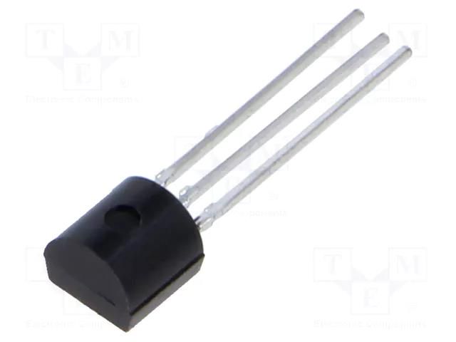 Transistor: NPN; bipolar; 65V; 0.1A; 0.625W; TO92 LUGUANG ELECTRONIC BC546C-LGE
