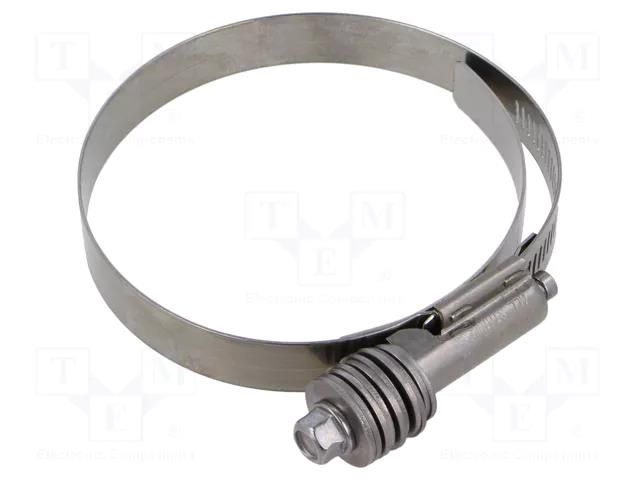 Worm gear clamp; walk-in coolers; W: 16mm; Clamping: 83÷105mm MPC INDUSTRIES FG16W3083105