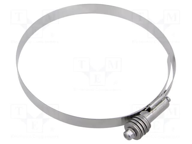 Worm gear clamp; walk-in coolers; W: 16mm; Clamping: 159÷181mm MPC INDUSTRIES FG16W3159181
