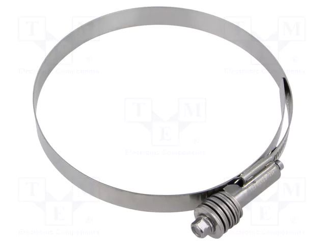 Worm gear clamp; walk-in coolers; W: 16mm; Clamping: 133÷155mm MPC INDUSTRIES FG16W3133155