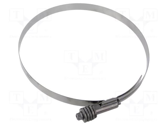 Worm gear clamp; walk-in coolers; W: 16mm; Clamping: 179÷219mm MPC INDUSTRIES FG16W3197219