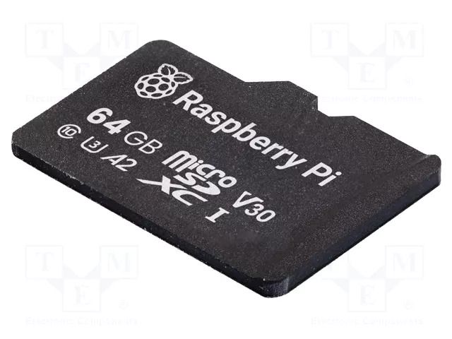 Accessories: microSDcard; Data storage device: microSD RASPBERRY PI SC1629M