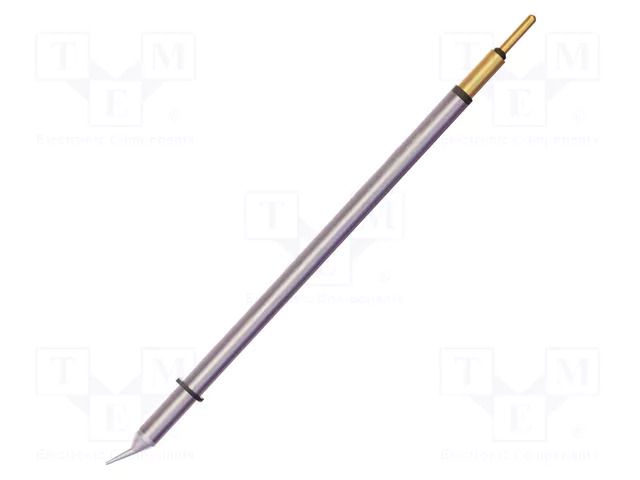 Tip; bent conical; 0.3x4.5mm; 357°C; bent 30°; MicroFine METCAL MFTC-6CNB4503