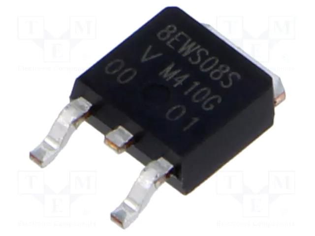 Diode: rectifying; SMD; 800V; 8A; DPAK; tube; 75pcs. VISHAY VS-8EWS08S-M3