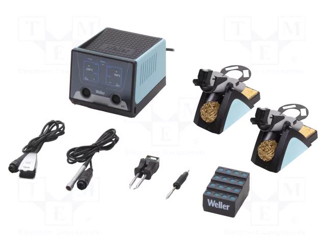 Station: service; WXsmart; 300W; 100÷450°C; ESD; 230VAC; Ch: 2 WELLER WEL.WXSMARTU-S