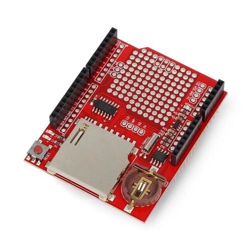 DataLogger Shield V1.0 RTC DS1307 with SD card reader - Shield for Arduino  - Iduino ST1046 MOD-08238 5903351241205