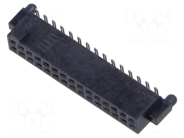 Connector: PCB to PCB; socket; female; PIN: 30; SFC; straight; 3.1A SAMTEC SFC-115-T2-L-D-A-K