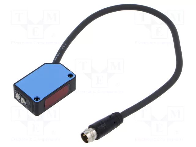 Sensor: photoelectric; PNP; DARK-ON,LIGHT-ON; diffuse-reflective SICK WL100-2P1432S12