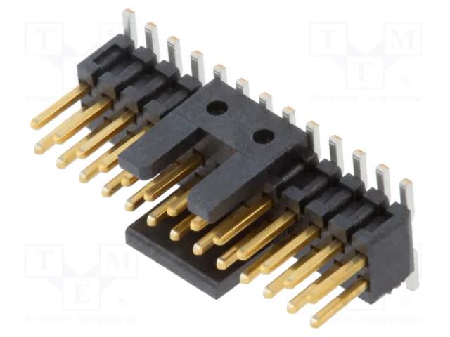 Connector: pin strips; socket; male; PIN: 26; vertical; SMT; 1.27mm SAMTEC FTSH11301FDVKPTR