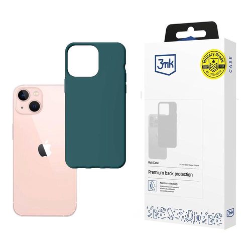 Case for iPhone 14 from the 3mk series Matt Case - dark green, 3mk Protection 5903108476478 5903108476478