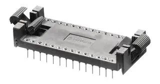 SOCKET IC, DIL, LOCK/EJECT 40-C182-10