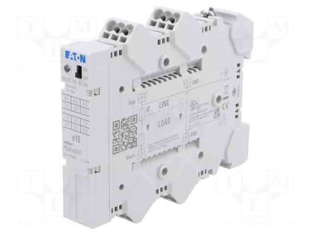 Electronic overcurrent protection; 24VDC; 10A; IP20 EATON ELECTRIC PXS24E-E10/F-IT