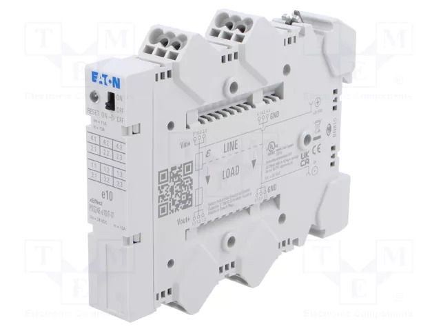 Electronic circuit breaker; Urated: 24VDC; 10A; IP20; PXS24 EATON ELECTRIC PXS24E-E10/F-IT