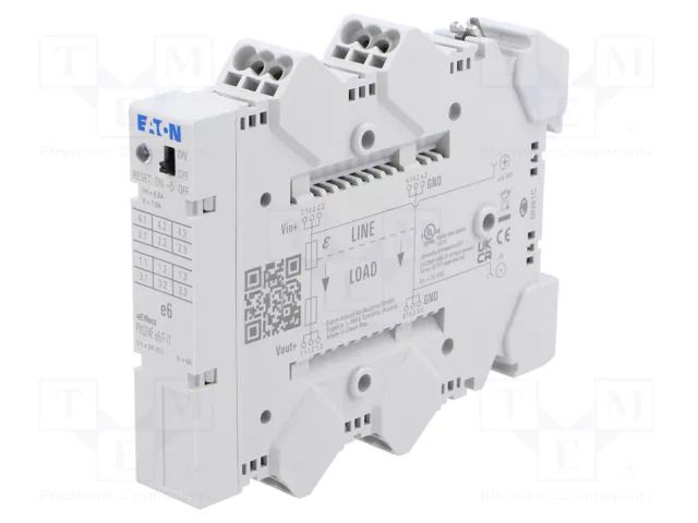 Electronic overcurrent protection; 24VDC; 6A; IP20 EATON ELECTRIC PXS24E-E6/F-IT