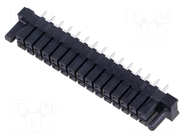 Connector: PCB to PCB; socket; POWERMATE; female; PIN: 30; straight SAMTEC IPBS-115-01-T-D-GP