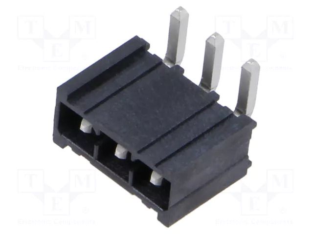 Connector: PCB-cable/PCB; socket; male; PIN: 3; THT; POWERMATE; 1x3 SAMTEC IPBT-103-H1-T-S-RA