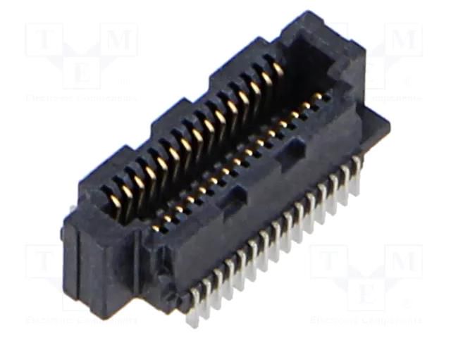 Connector: PCB to PCB; female; PIN: 15; 0.5mm; SS5; gold-plated; SMT SAMTEC SS5-15-3.50-L-D-K