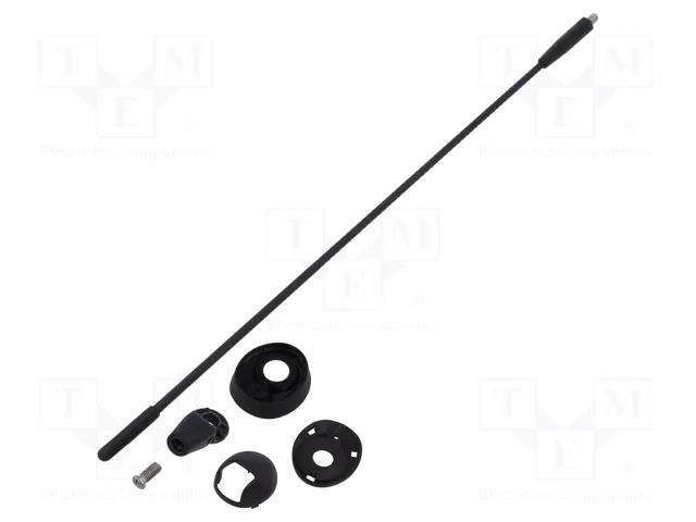 Antenna; external; 410mm; M6; outside; AM,FM MTA 15-7657015