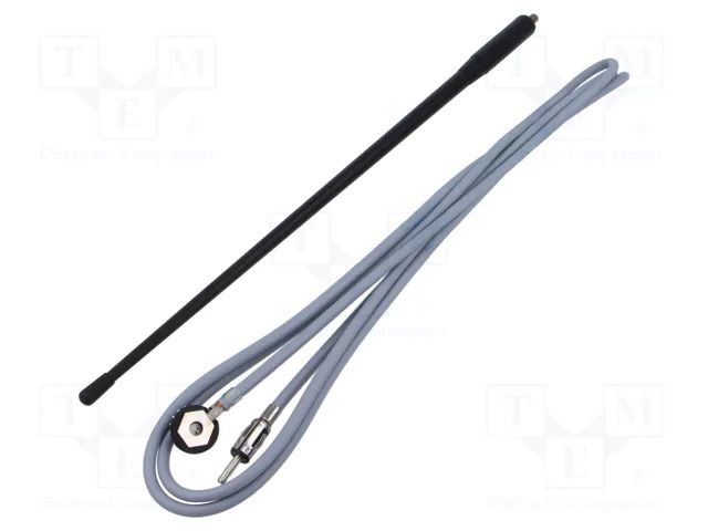 Antenna; car top,automotive; 0.36m; AM,FM; rubber mast,universal MTA 15-7667001
