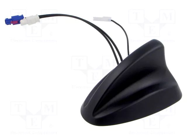 Antenna; automotive,SHARK; AM,FM,GPS; Fakra; Len: 0.25m; 12VDC MTA 15-7677825