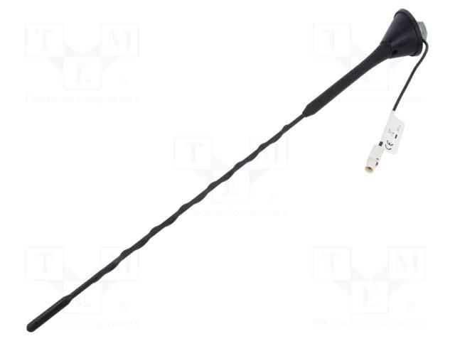 Antenna; car top; 0.4m; AM,FM; universal; 1.8m; 12VDC MTA 15-7677876