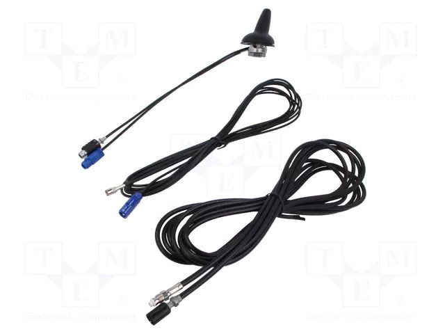 Antenna; automotive,external; GPS,GSM,UMTS; Fakra; plug; top ACV 15-7727001