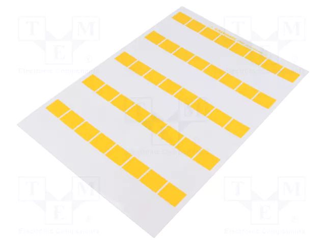 Label; 25mm; 19mm; yellow; self-adhesive; FLEXIMARK®; 10s; Size: A4 LAPP LP-83256144