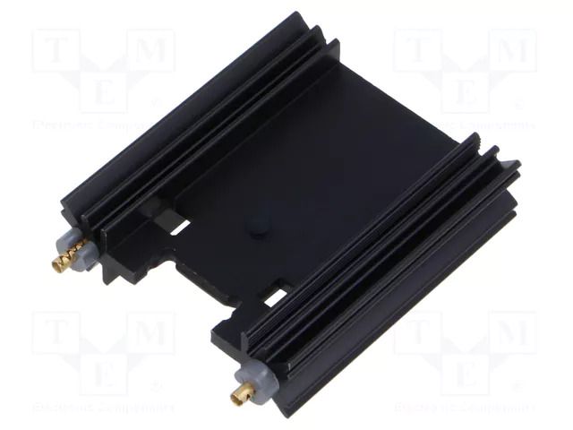 Heatsink: extruded; H; TO220,TO3P; black; L: 50.8mm; W: 45mm; 6.2K/W FISCHER ELEKTRONIK SK/409/50.8/STIC