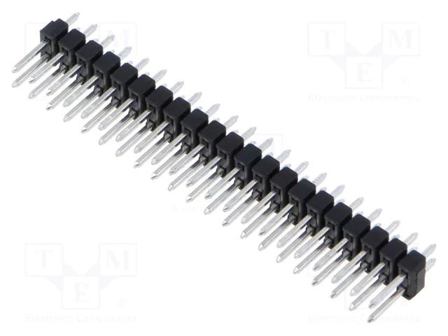 Connector: pin strips; pin header; male; PIN: 42; THT; 3A; 250V; SL 2 FISCHER ELEKTRONIK SL2.025.42.Z