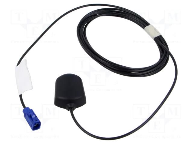 Antenna; inner; GPS; Fakra; socket; 3.5m MTA 15-7750006