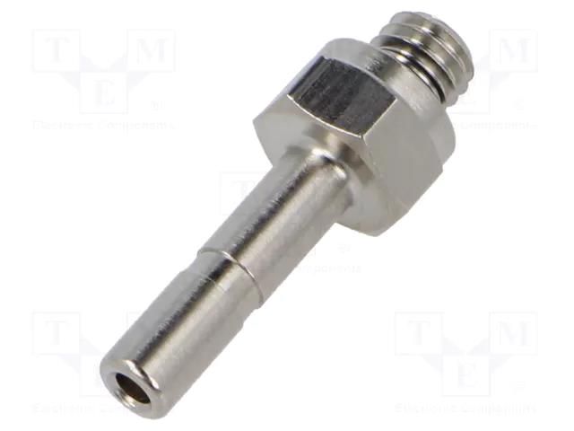 Push-in fitting; threaded,plug-in; -0.99÷20bar; Thread: M5 AIGNEP 50600-4-M5