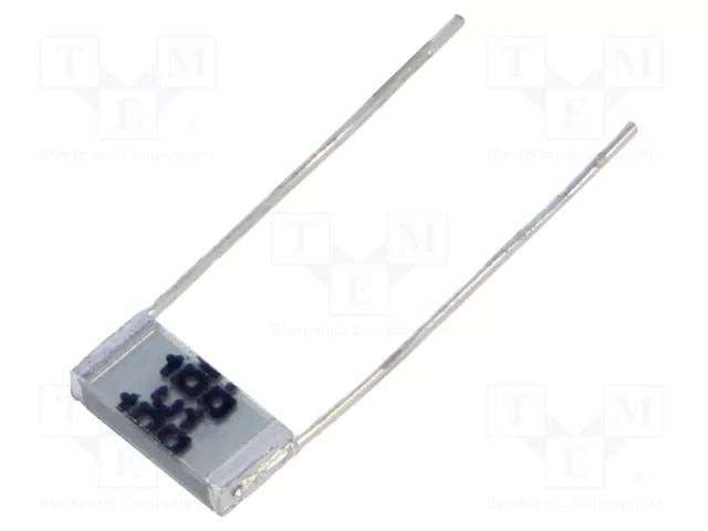 Capacitor: polyester; 100nF; 63VAC; 100VDC; 7.5mm; ±5%; 4x6.8x9mm EPCOS / TDK B32560J1104J189