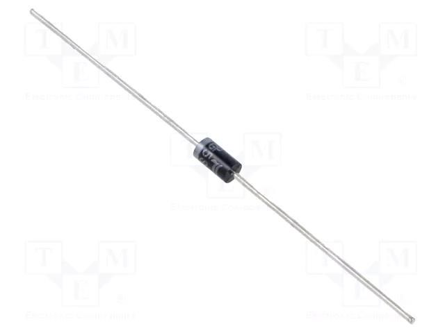 Diode: rectifying; THT; 600V; 1A; Ammo Pack; Ifsm: 27A; DO204AC,DO41 DIOTEC SEMICONDUCTOR 1N4005GP-DIO