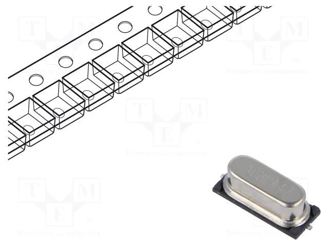 Generator: quartz; 8MHz; SMD; ±50ppm; -20÷70°C; 4.7x12.7x4.2mm ABRACON ABLS-8.000MHZ-B4
