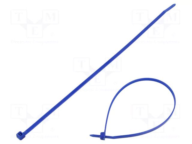 Cable tie; with metal; detectable by a metal detector; L: 400mm FIX&FASTEN FIX-MD-7.6X400