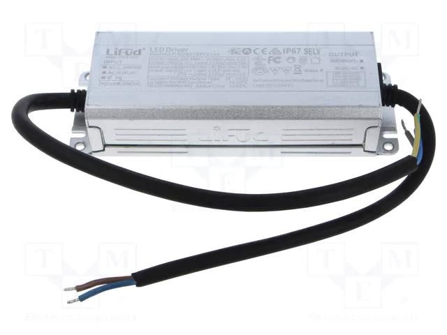 Power supply: switching; LED; 75W; 24VDC; 3125mA; 100÷277VAC; IP67 Lifud Technology Co., Ltd. LF-GOE075YV024A