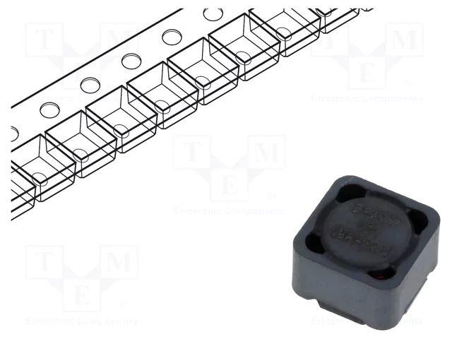 Inductor: wire; SMD; 1.27uH; Ioper: 12.2A; 4.3mΩ; ±20%; Isat: 31.1A EATON ELECTRONICS DRA127-1R5-R