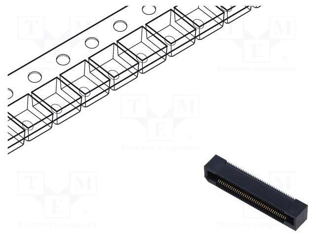 Connector: PCB to PCB; socket; female; PIN: 80; ERF5; vertical; 1.5A SAMTEC ERF504005.0LDVKTR