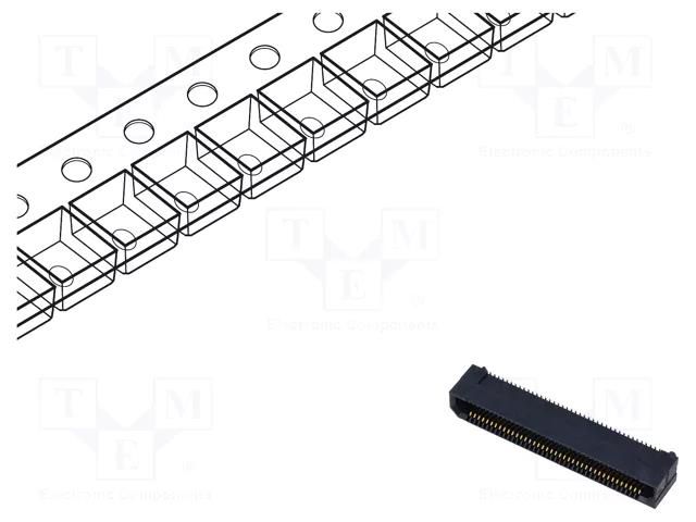 Connector: PCB to PCB; socket; female; PIN: 80; ERF8; vertical; 1.4A SAMTEC ERF8-040-07.0-L-DV