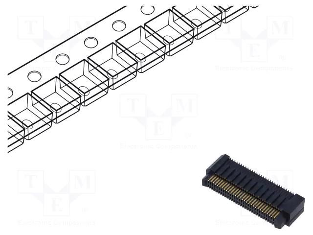 Connector: PCB to PCB; socket; male; PIN: 60; ERM8; vertical; 1.4A SAMTEC ERM8-030-08.0-S-DV